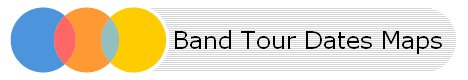 Band Tour Dates Maps
